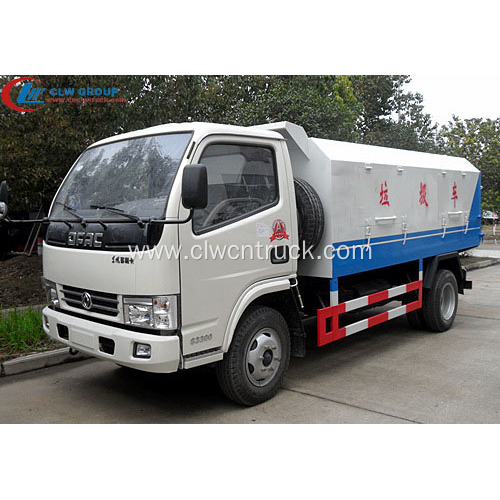 Big sale Dongfeng 4cbm garbage collection truck